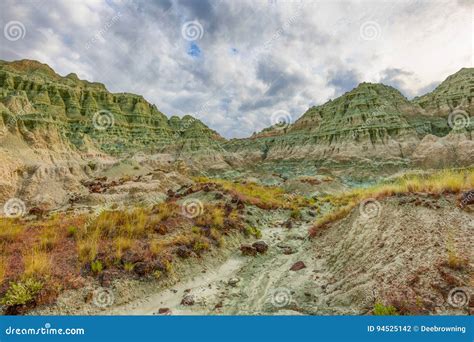 Blue Basin in John Day Fossil Beds Stock Photo - Image of nature ...