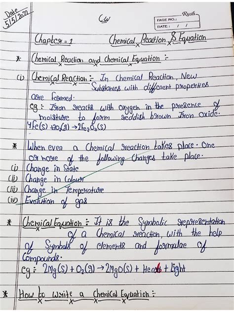 Image result for Class X Chemistry Notes PDF