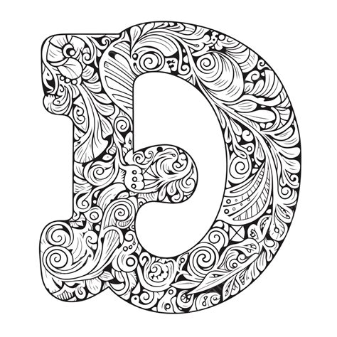 رسم صفحات التلوين خربش حرف الخطوط العريضة للرسم التخطيطي المتجه, رسم الجناح, رسم خاتم, الرسم ...