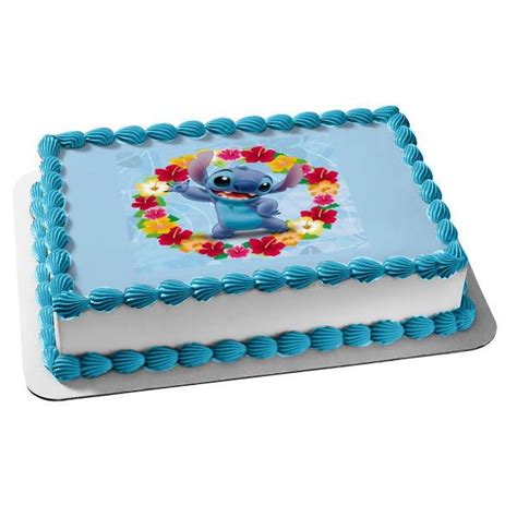 A Birthday Place Buy Lilo and Stitch Edible Cake Topper Online India | Ubuy