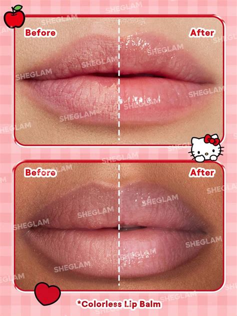Hello Kitty｜SHEGLAM بلسم شفاه ثلاثي الأبعاد بشكل قبلة | شي إن