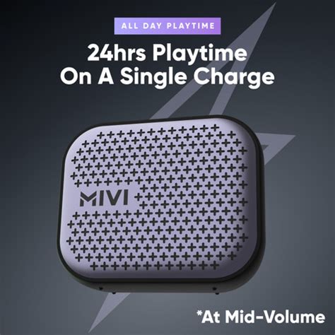 Buy Mivi ROAM2 24HRS Playback, Bass Boosted,TWS Feature, IPX67 5 W ...