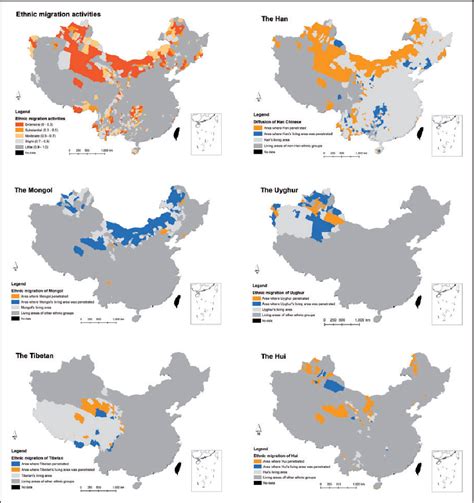 Ethnic Map Of China
