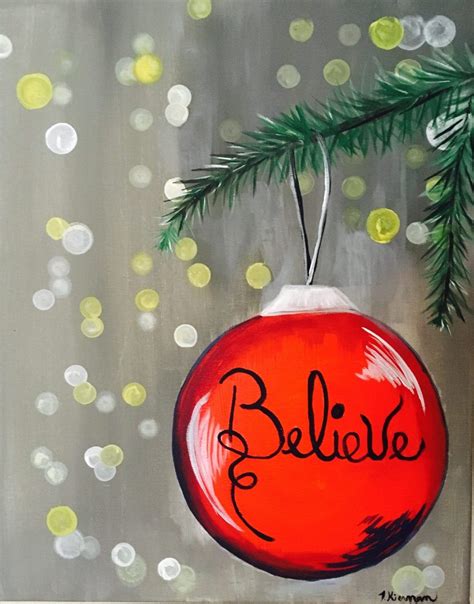 christmas pictures to paint
