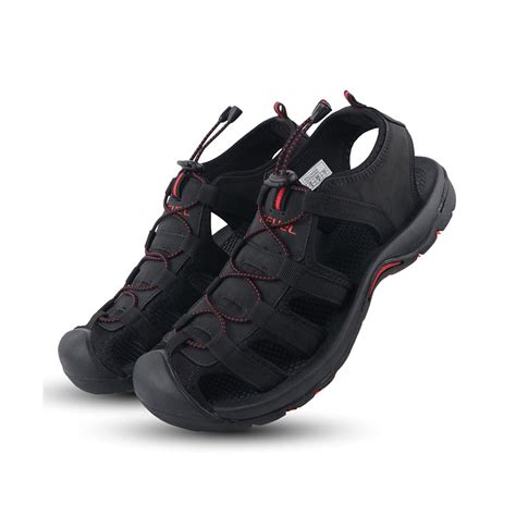 FUEL Soldier-06 Stylish Outdoor Fisherman Sandals Men (Black) – Fuel Shoes