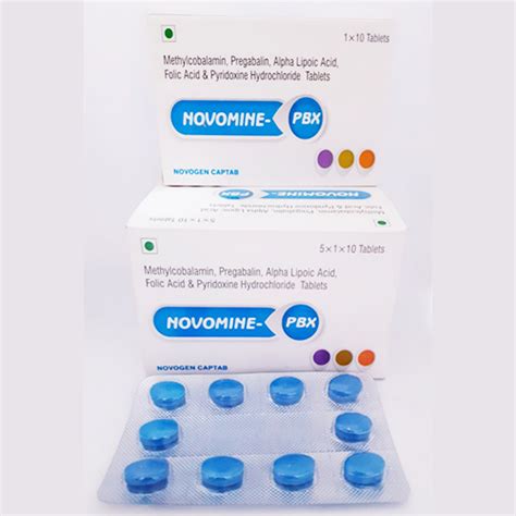 NOVOMINE-PBX Tablets Novogen Captab