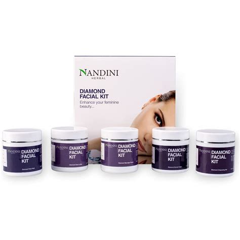 Nandini Diamond Facial Kit, 410g : Amazon.in: Beauty