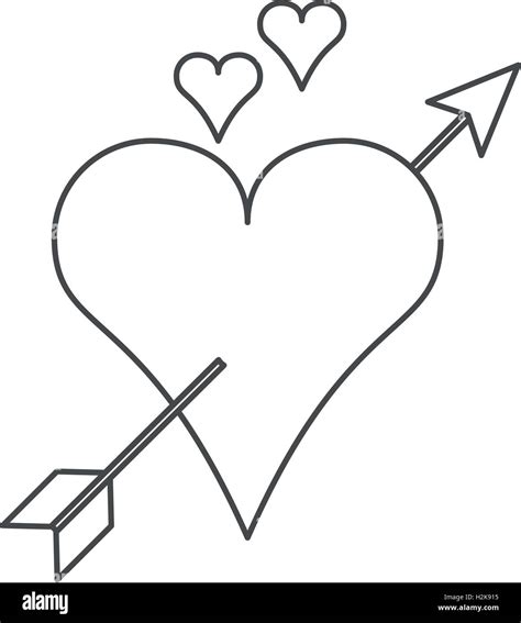Arrow through the heart hi-res stock photography and images - Alamy