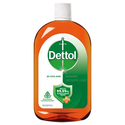 Dettol Antiseptic Liquid for First Aid , Surface Disinfection and ...