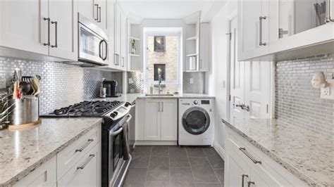 Image result for Small Kitchen with Washing Machine