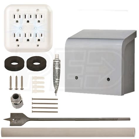 Reliance Controls 30-Amp Through-the-Wall Kit Power Panel Kit ...