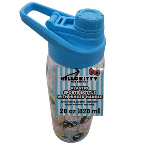 Hello Kitty and Friends Bottle with Hinged Handle Water Bottle | eBay