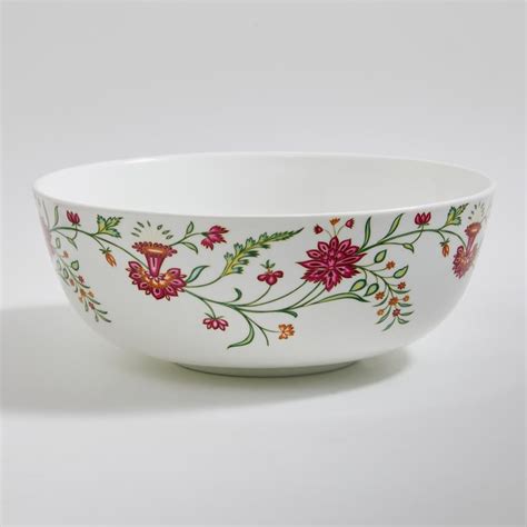 Buy Lucas Bone China Printed Serving Bowl - 1.21L from Home Centre at ...