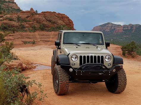 Rock Hard 4X4 Full Width Front Bumper for 07-18 Jeep Wrangler JK | Quadratec