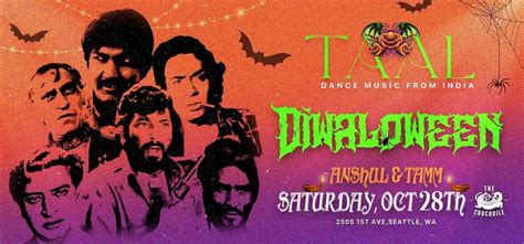 Diwaloween Saturday Oct 28th 2023, The Crocodile, Seattle, 28 October ...