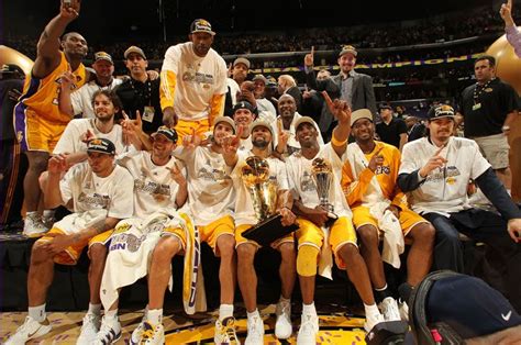 2010 NBA Champion Lakers Get Revenge Over Celtics in Finals