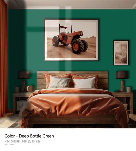 About Deep Bottle Green - Color codes and meaning | Matching colors and ...