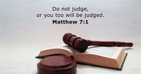 Matthew 7:1 - Bible verse - DailyVerses.net