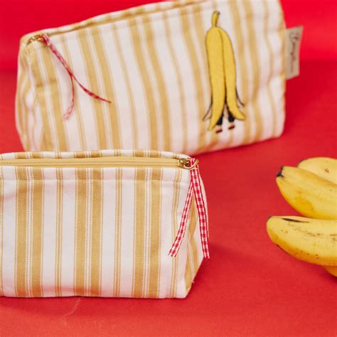 Mr. Banana Pouch Set – Bottega Pereira