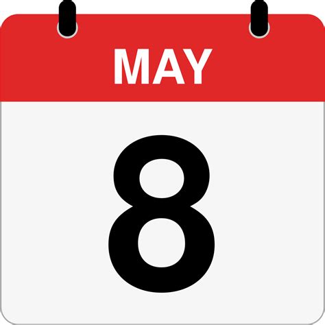How Many Days Until May 8th? - Inch Calculator
