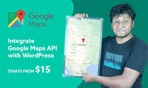 Google Maps API Integration 的图像结果