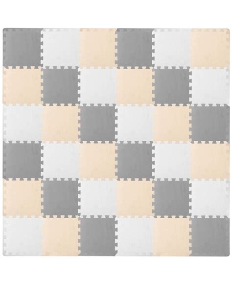 ProsourceFit ProSource Kids Floor Play Mat 3/8-in, 36 Sq Ft - 36 Tiles ...