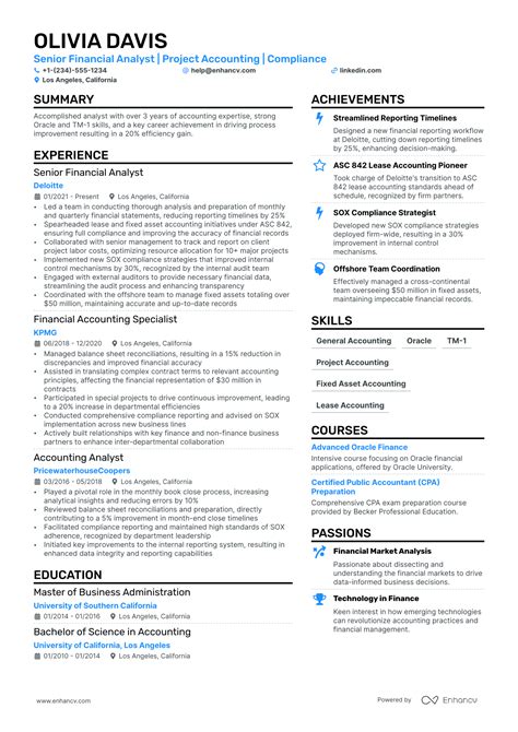 32 Accountant Resume Examples & Guide for 2025