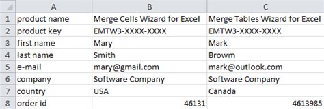 Excel Merge Rows 的图像结果