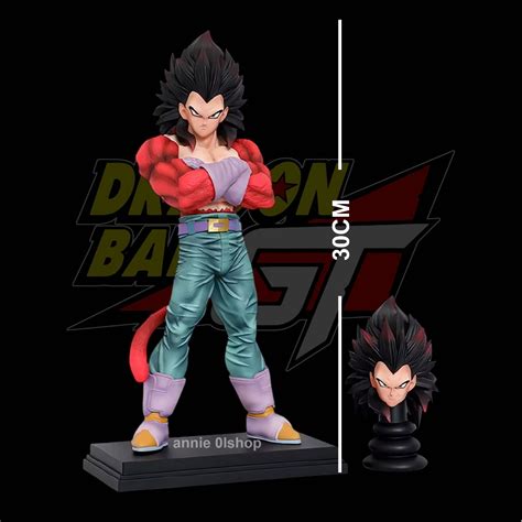 ACTION FIGURE DRAGON BALL GT VEGETA SSJ4 FIGURE BEJITA SUPER SAIYAN 4 ...