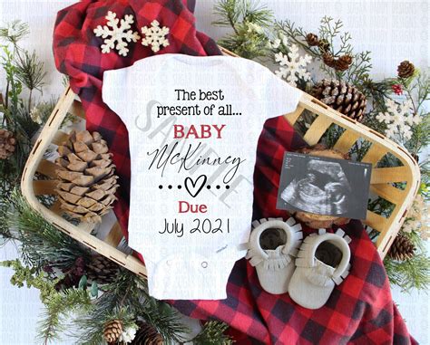 christmas baby announcement ideas - Toby Bowens