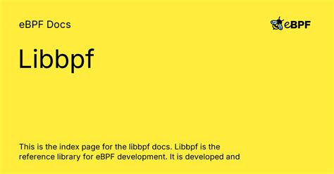 Image result for Libbpf Explained