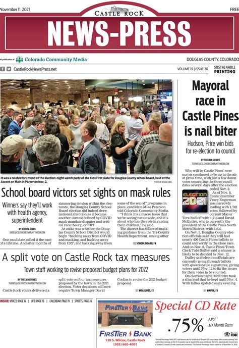 Castle Rock News Press 111121 by Colorado Community Media - Issuu