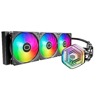 Cooler Master ML360 Atmos CPU Liquid Cooler - Black | Support Intel ...
