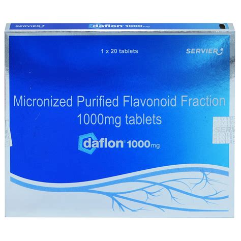 Daflon 1000 mg Tablet | Uses, Side Effects, Price | Apollo Pharmacy