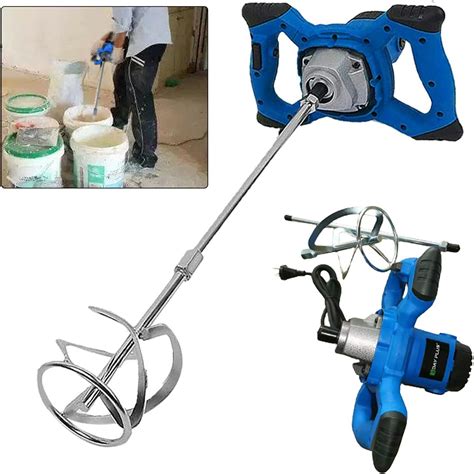 Amazon.com: Cement Mixer, 2600W Handheld Electric Concrete Mixer ...