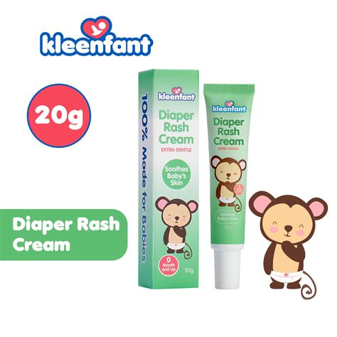 Kleenfant Diaper Rash Cream (20g) Hypoallergenic Baby Needs Skin Care