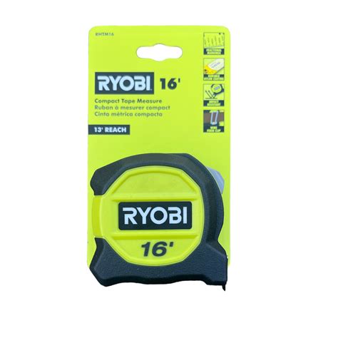 RYOBI 16 ft. Compact Tape Measure with Belt Clip – Ryobi Deal Finders