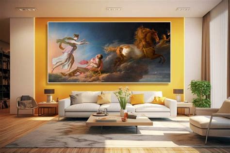 002 Aurora And Cephalus Fine Arts Painting On Canvas S