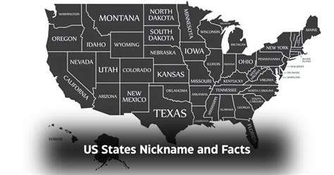 List of Each U.S. State Nickname and Unique Fun Facts