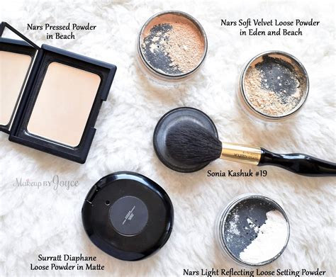 MakeupByJoyce ** !: Swatches + Comparison: Loose and Pressed Matte Powders by Surratt and NARS
