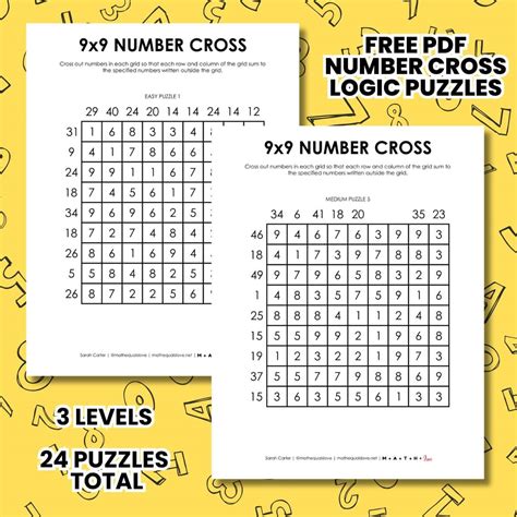 Free Printable Math Puzzles for the Classroom (FREE PDFs)