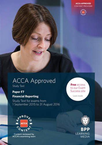 Buy ACCA F7 Financial Reporting: Study Text Book Online at Low Prices ...