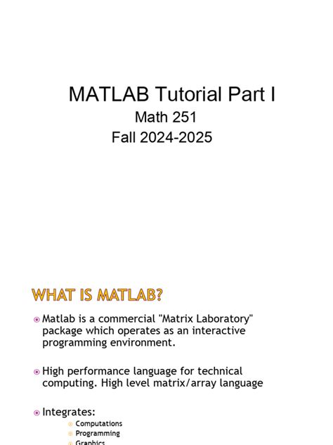 Image result for MATLAB Tutorial PDF