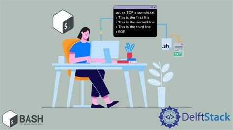 How to Create Eof in Bash Script 的图像结果