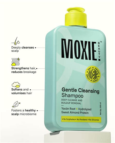 Gentle Cleansing Shampoo, 200ml – Moxie Beauty - Clean, high performing ...