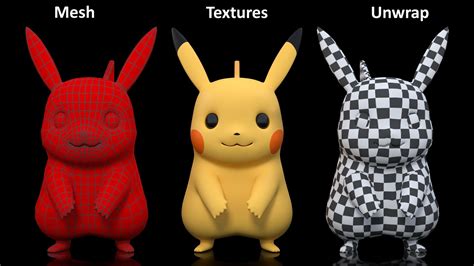 Pikachu Character Rigged 3D Model $89 - .max - Free3D