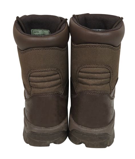 Ex-Army Brown Combat Boots (Mens) - Bates Ultra Light