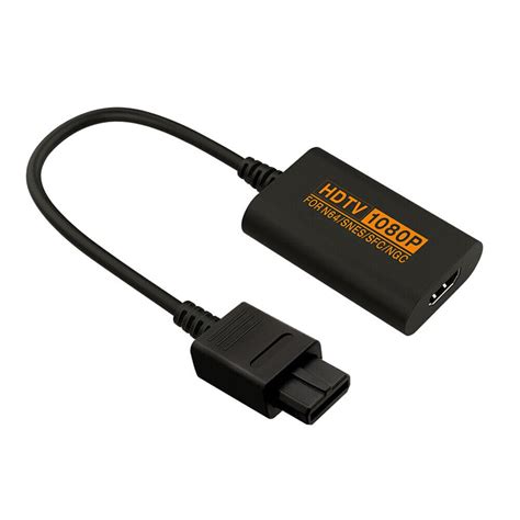 Junsi N64 to HDMI Converter SFC/NGC to HDMI Adapter Cable 1080P, HD ...