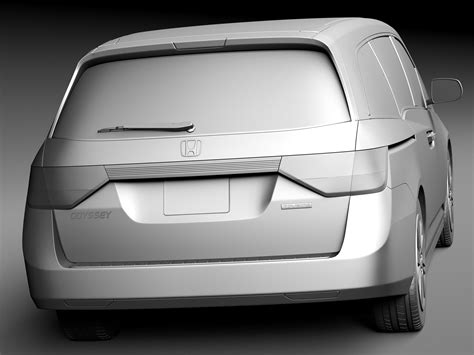 Honda Odyssey 2014 3D Model $129 - .3ds .c4d .fbx .lwo .max .obj - Free3D