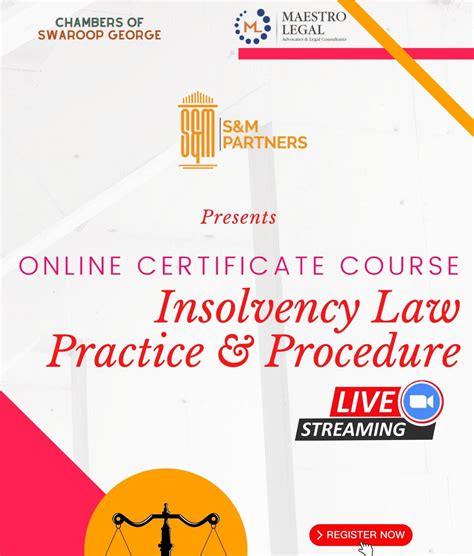 ONLINE CERTIFICATE COURSE ON “INSOLVENCY & BANKRUPTCY CODE” BY SM ...